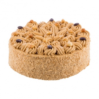 Hazelnoot mokka taart