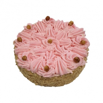 Geboorte taart roze